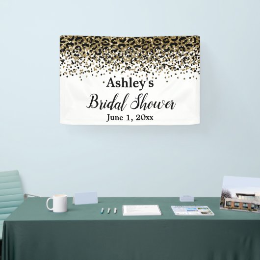 Luipaard Bruidsfeest Fotohokje Prop Fotohokje Spandoek (Beurs)