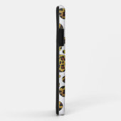 Luipaard Bruin en Geel Stippenpatroon Case-Mate iPhone Case (Achterkant/rechts)