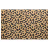 luipaard bruin en geel weefsel stof (Fat Quarter)