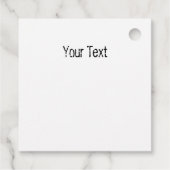 Luipaard brullende aanvalskop bedankjes labels (Achterkant)