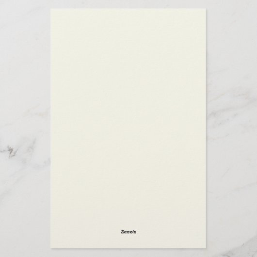 Luipaard brullende aanvalskop briefpapier (Achterkant)