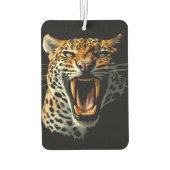 Luipaard brullende aanvalskop luchtverfrisser (Achterkant)