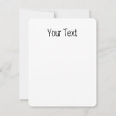 Luipaard brullende aanvalskop RSVP kaartje (Achterkant)