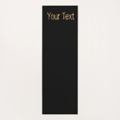 Luipaard brullende aanvalskop yogamat (Achterkant)