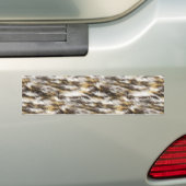 luipaard bumpersticker (Op auto)