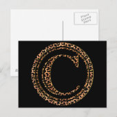 luipaard C Briefkaart (Voorkant / Achterkant)