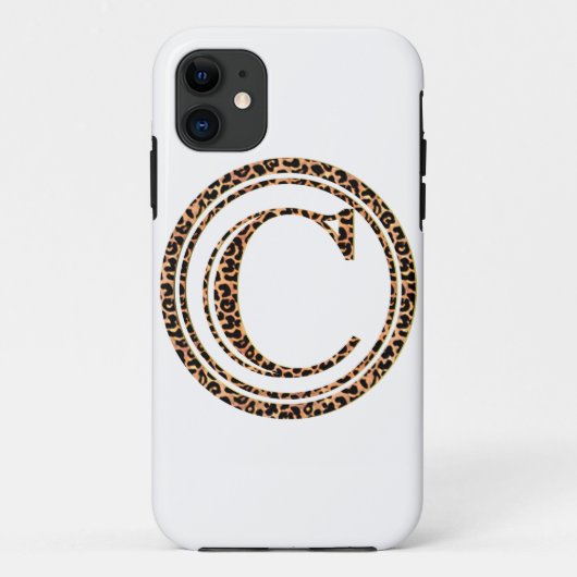 luipaard C Case-Mate iPhone Case (Achterkant)