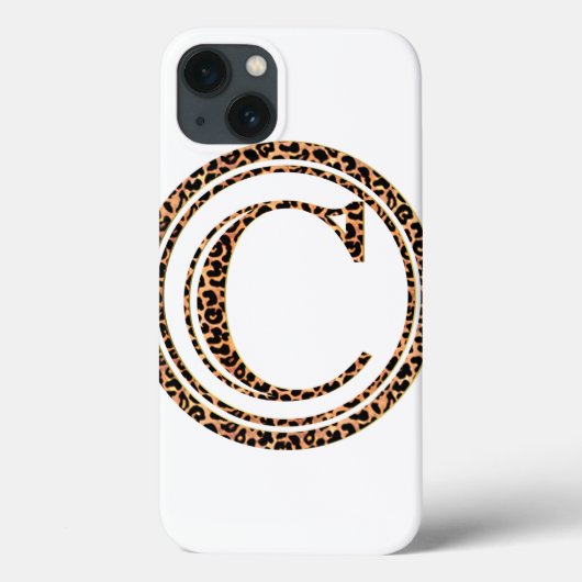 luipaard C Case-Mate iPhone Case (Achterkant)