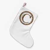 luipaard C Kleine Kerstsok (Voorkant (Hangend))