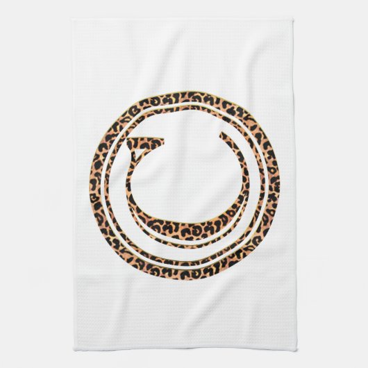 luipaard C Theedoek (Verticaal)