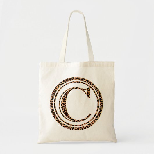 luipaard C Tote Bag (Voorkant)