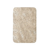 Luipaard Cheetaah Huid Print Patroon Dier Badmat (Voorkant Verticaal)