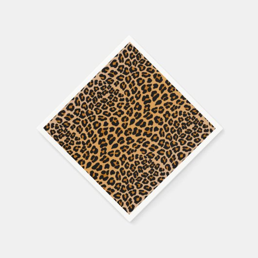 Luipaard cheetah patroon servet (Hoek)