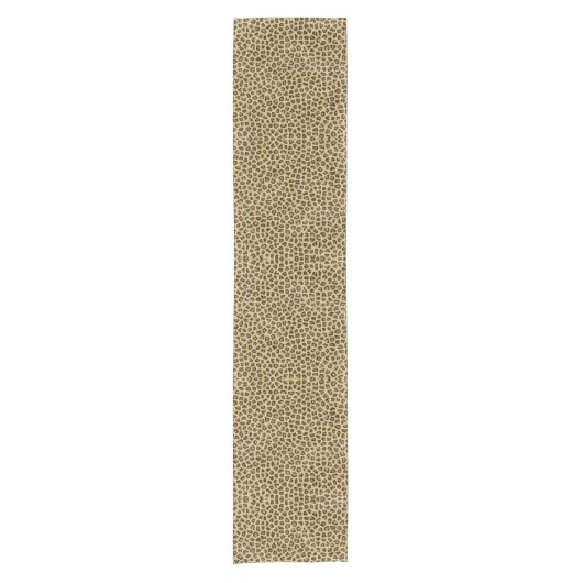 Luipaard / Cheetah Print Short Table Runner Korte Tafelloper (Voorkant)