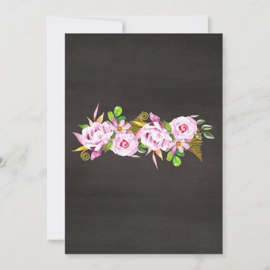 luipaard cowboy laarzen string lichten Quinceanera Kaart (Achterkant)