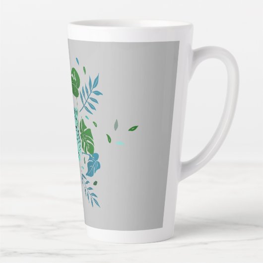 Luipaard Cup van Coolness Latte Mok (Rechts)