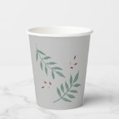 Luipaard Cup van Coolness Papieren Bekers (Achterkant)