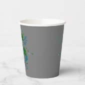 Luipaard Cup van Coolness Papieren Bekers (Links)