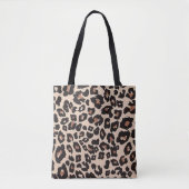 Luipaard Design Patroon Tote Bag (Voorkant)