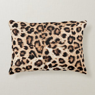 Luipaard Design Pattern: Wild Elegance. Accent Kussen