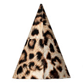 Luipaard Design Pattern: Wild Elegance. Feesthoedjes (Achterkant)