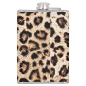 Luipaard Design Pattern: Wild Elegance. Heupfles (Achterkant)
