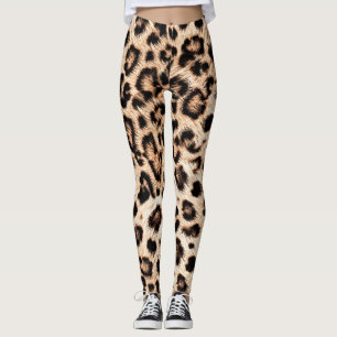 Luipaard Design Pattern: Wild Elegance. Leggings