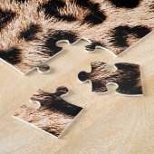 Luipaard Design Pattern: Wild Elegance. Legpuzzel (Zijkant)