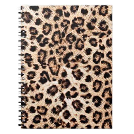 Luipaard Design Pattern: Wild Elegance. Notitieboek (Voorkant)