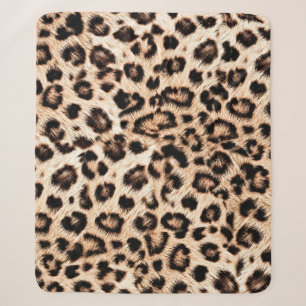 Luipaard Design Pattern: Wild Elegance. Sherpa Deken