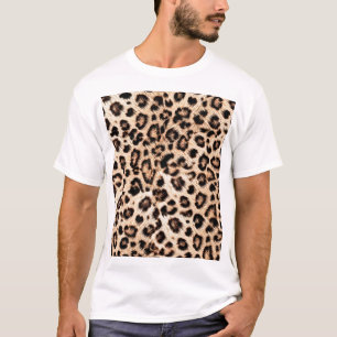 Luipaard Design Pattern: Wild Elegance. T-shirt