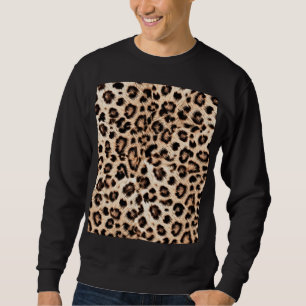 Luipaard Design Pattern: Wild Elegance. Trui