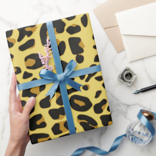 Luipaard Dierenhuid Patroon Print Cadeaupapier