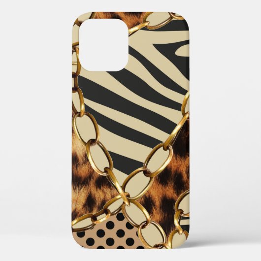 Luipaard Dierenprint Naadloos Patroon Case-Mate iPhone Case (Achterkant)