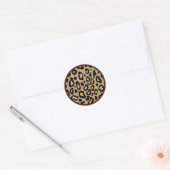 Luipaard Dierenprint Stickers (Envelop)