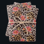 Luipaard Dierprint Bloem Inpakpapier Vel<br><div class="desc">Een wild leuk ontwerp van hete roze bloemen en zwarte luipaardvlekken op een taupe achtergrond,  deze vellen inpakpapier zijn perfect voor verjaardagsfeestjes,  bruidschows,  baby showers,  trouwfeesten of elke gelegenheid. OVEReenkomstige items in onze winkel.</div>
