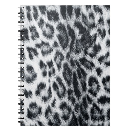 Luipaard Dierprint Huidpatroon Notitieboek (Voorkant)