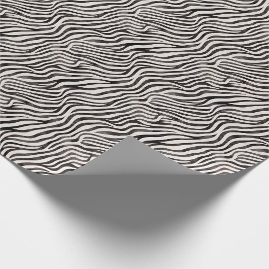 Luipaard Dierprint Moderne Bruiloft Feest Cadeaupapier (Hoek)