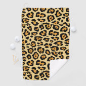 Luipaard Dierprint Patroon Golfhanddoek (Insitu)