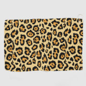 Luipaard Dierprint Patroon Golfhanddoek (Horizontaal)