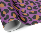 Luipaard Dierprint voor Bruidsmeisjes Uitgebreid N Cadeaupapier (Rol Hoek)