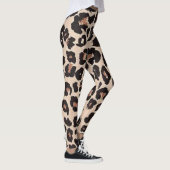 Luipaard Dierprintpatroon Leggings (Rechts)