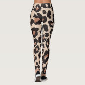 Luipaard Dierprintpatroon Leggings (Achterkant)