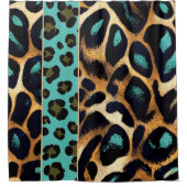 Luipaard - Douchegordijn (Voorkant)