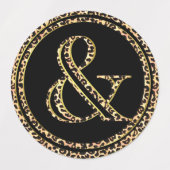 Luipaard en labels (Design 2)