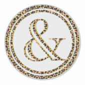 Luipaard en sticker (Voorkant)