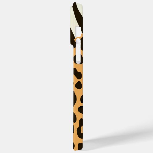 Luipaard en Zebra Case-Mate iPhone Case (Achterkant / Links)