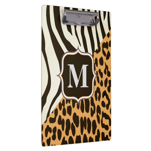 Luipaard en Zebra Klembord (Rechts)