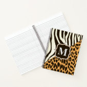 Luipaard en Zebra Notitieboek (Binnen)