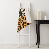 Luipaard en Zebra Sherpa Deken (In situ)